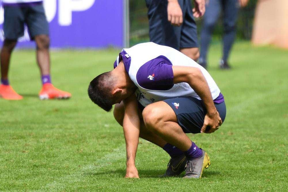 FOTO FV, I migliori scatti dell'allenamento mattutino