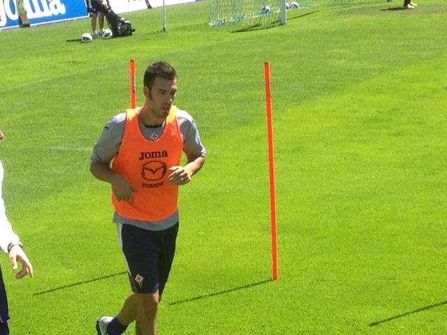 MOENA, Primo allenamento per Viviano