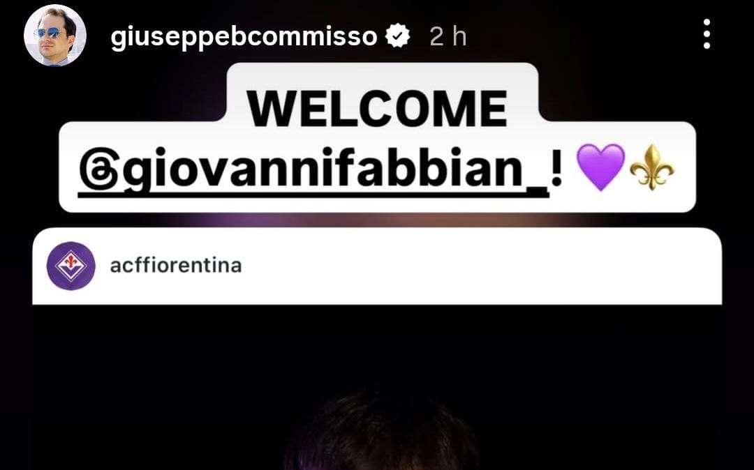 Intanto Joseph Commisso fa l'in bocca al lupo ai nuovi arrivati Fabbian e Harrison
