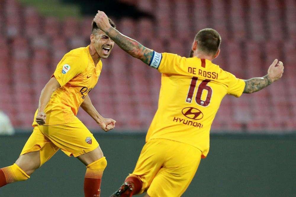 NAPOLI-ROMA 1-1, Mertens risponde a El Shaarawy