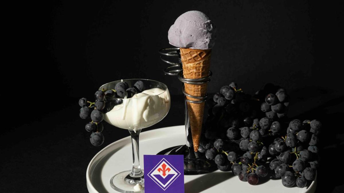 Un gelato viola per il Centenario: Cinzia Otri celebra i 100 anni della Fiorentina