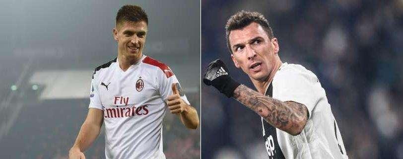 PUNTA CERCASI: PRO E CONTRO DELLE IDEE MANDZUKIC E PIATEK