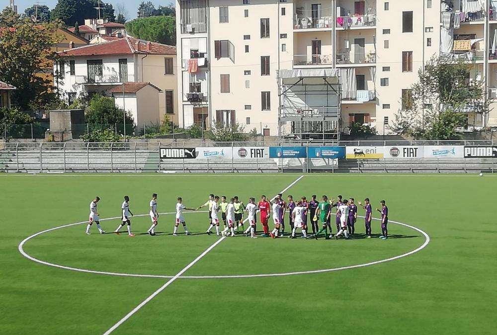 FOTO FV, La Fiorentina U18 e Aquilani al debutto