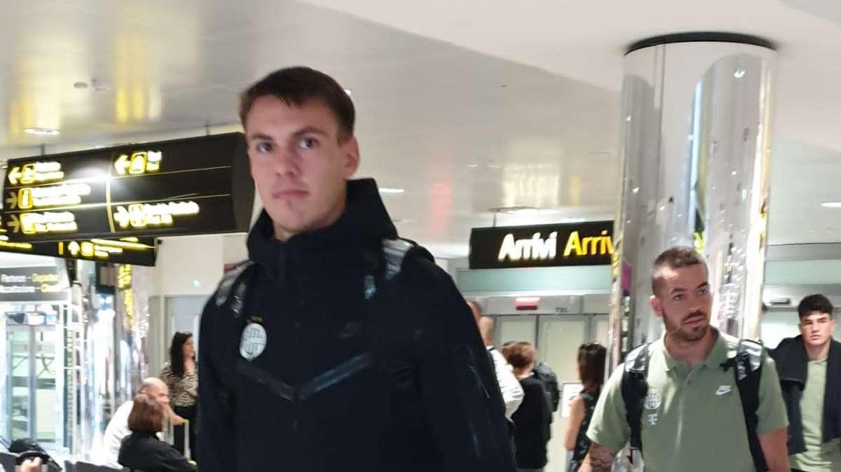 FOTO FV, L'arrivo del Ferencvaros a Firenze
