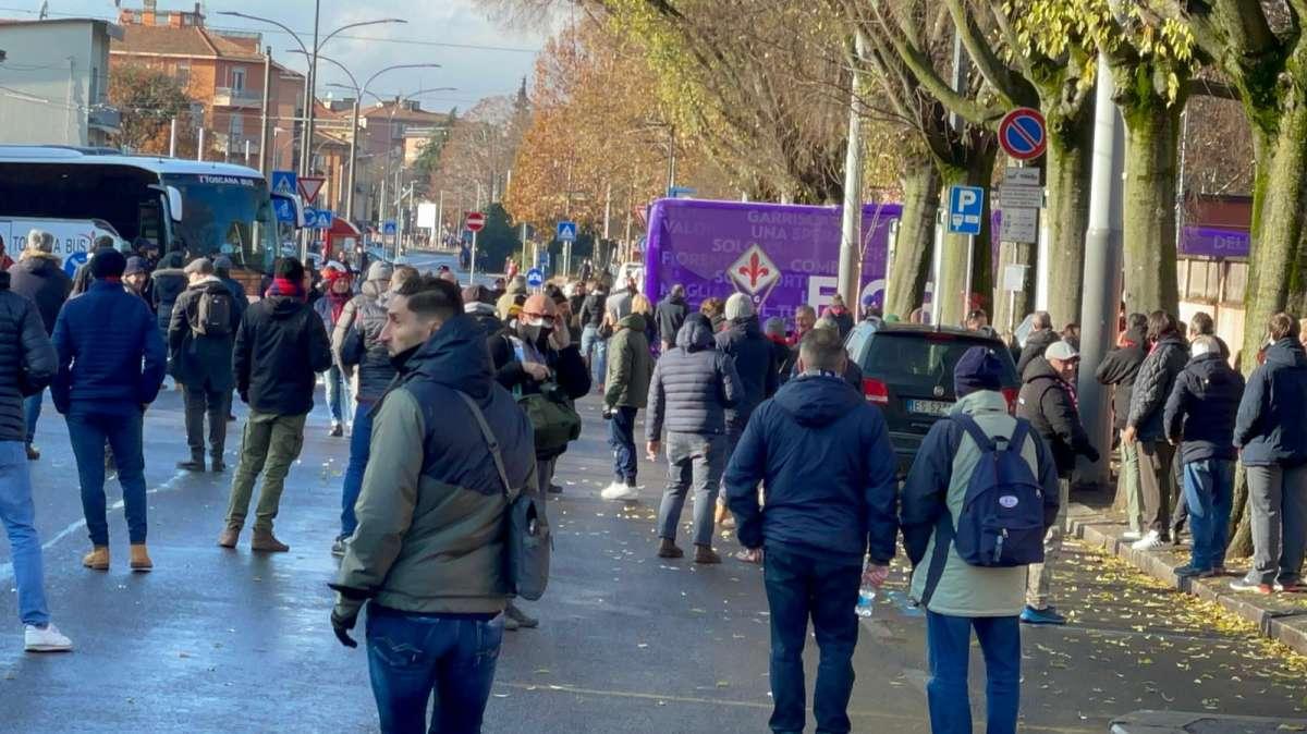 VIDEO FV, La Fiorentina è arrivata al Dall'Ara