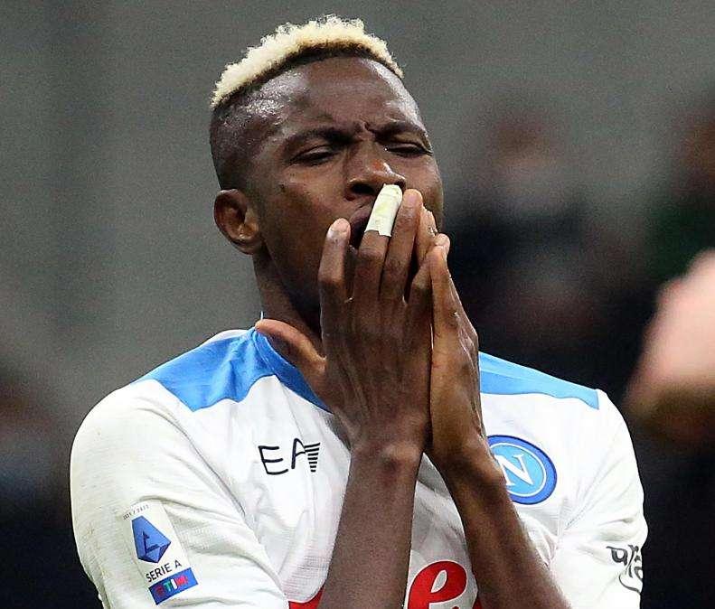 NAPOLI, Osimhen non giocherà la Coppa d'Africa