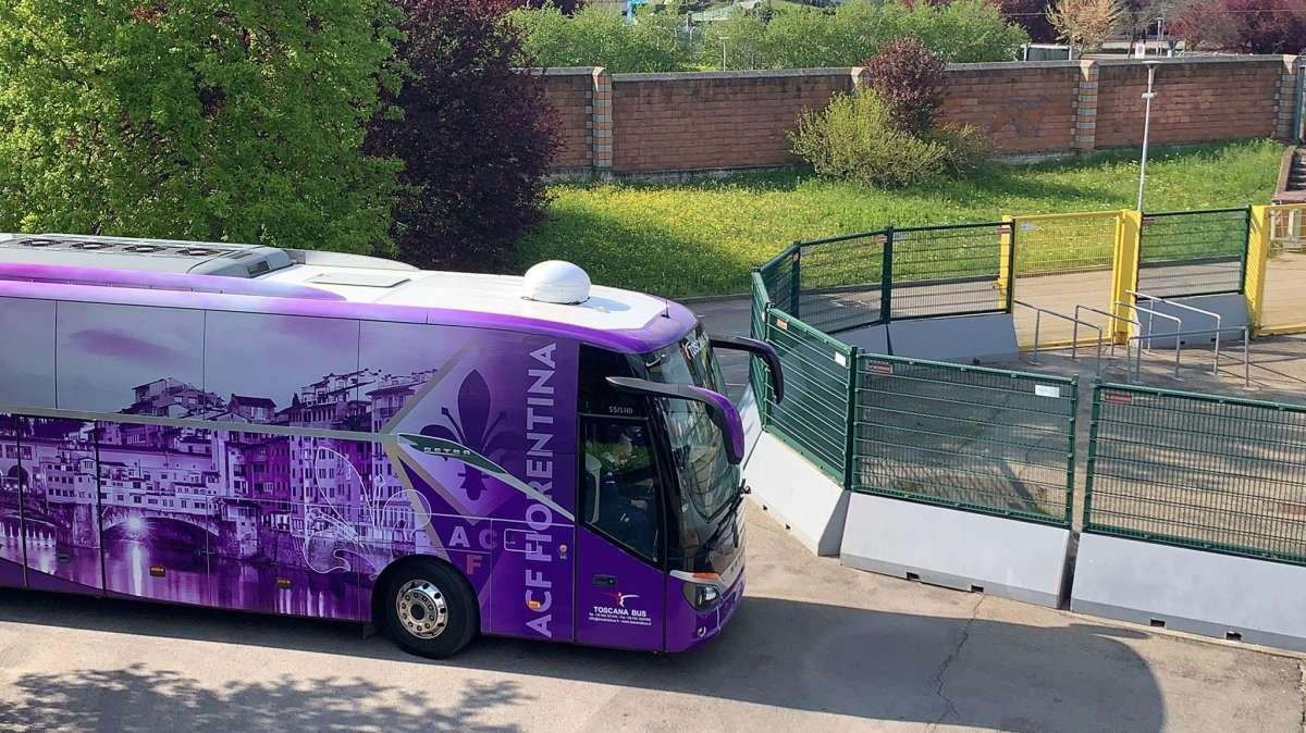 VIDEO FV, Ecco anche il pullman della Fiorentina 