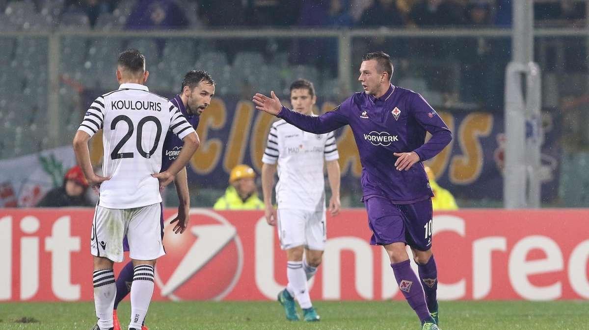 PRECEDENTI UEFA, Fiorentina imbattuta in Grecia