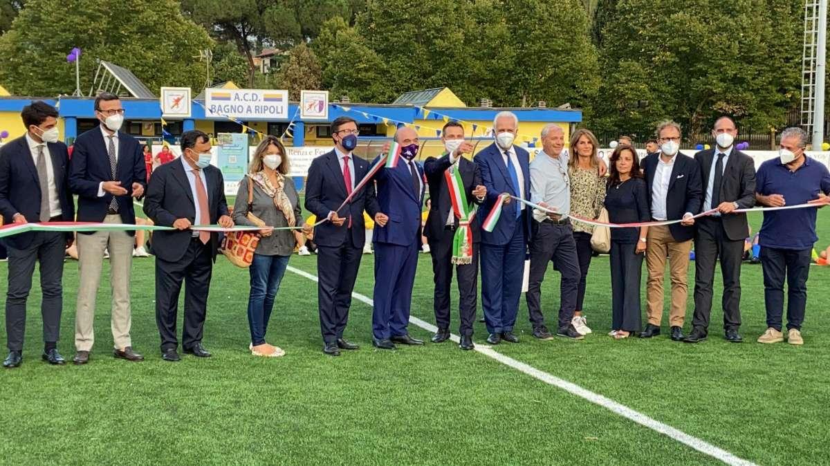 VIDEO FV, Il taglio del nastro del campo