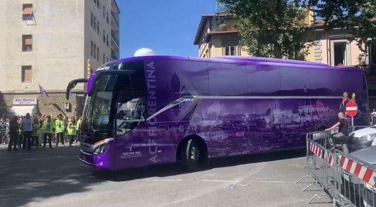 VIDEO FV, La Fiorentina è arrivata al Franchi