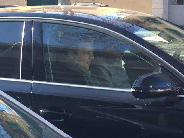 FOTO FV, L'agente di Ilicic in sede da Mencucci