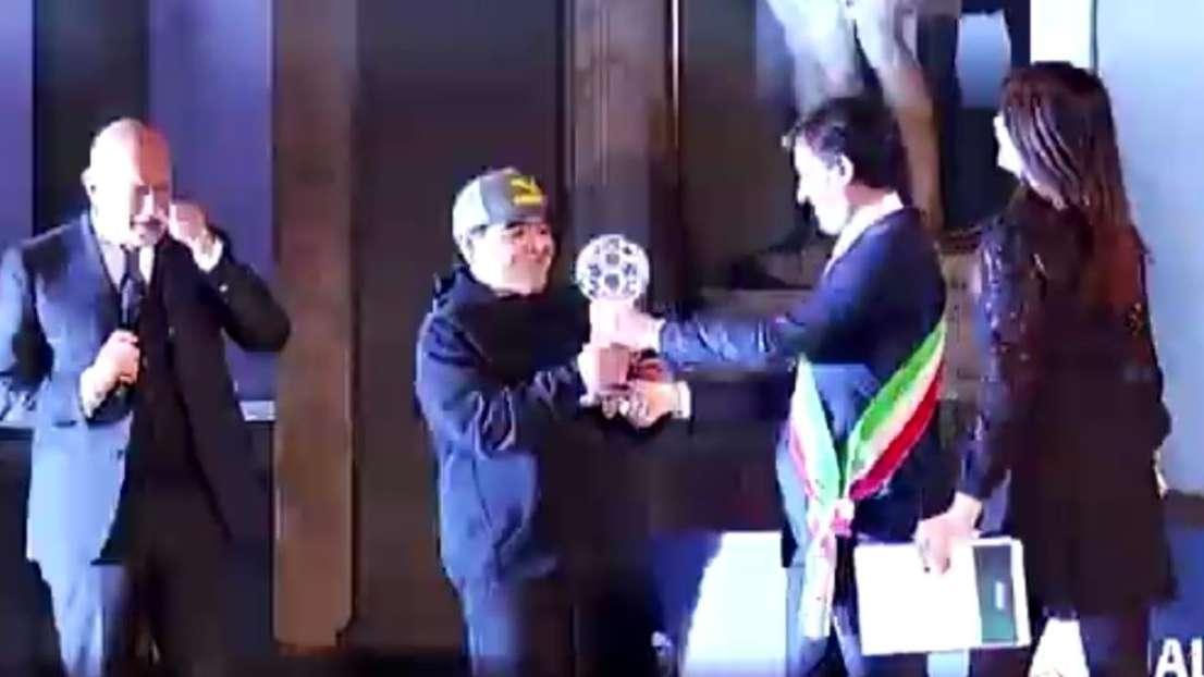 MARADONA, La battuta a Nardella e il viola sfiorato