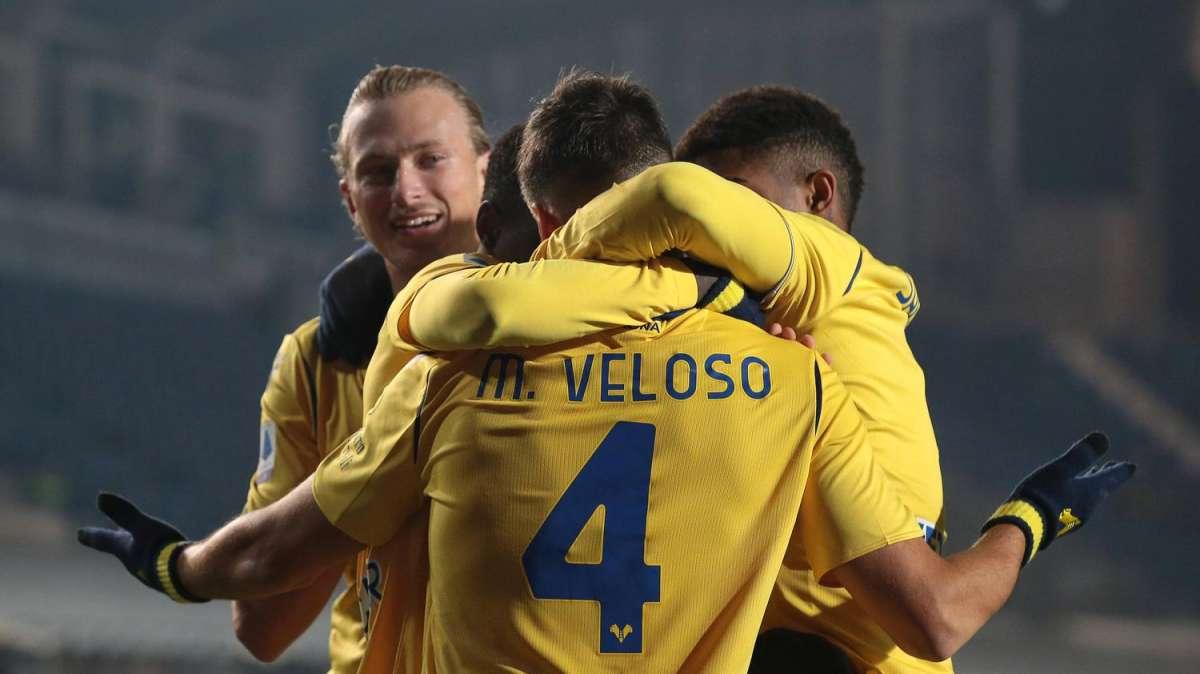 SERIE A, È Hellas show: 2-0 a Bergamo sull'Atalanta