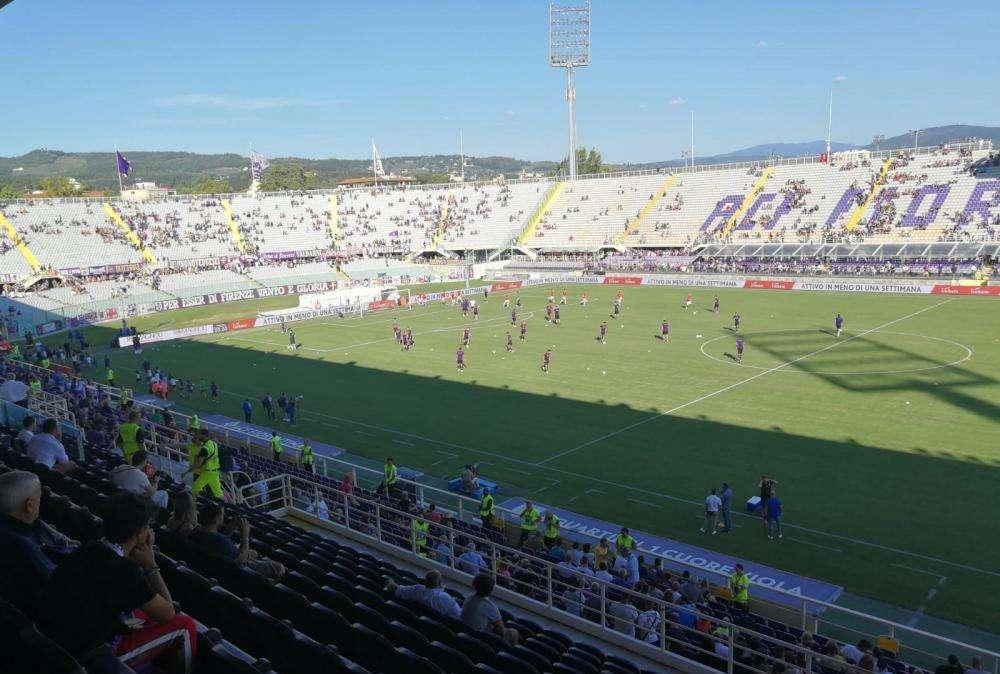 VIDEO FV, Viola in campo per il riscaldamento