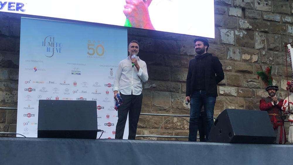 FOTO FV, Bati commosso: "Firenze è casa mia"