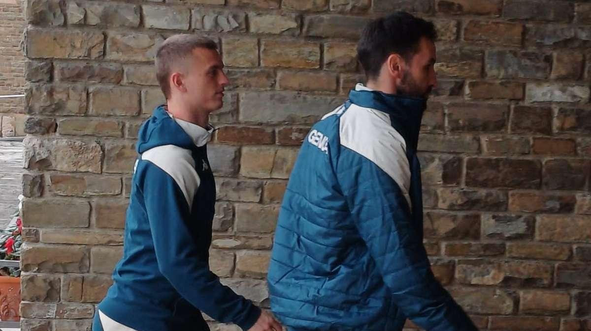 FOTO-VIDEO FV, Il Genoa di Gudmundsson è a Firenze