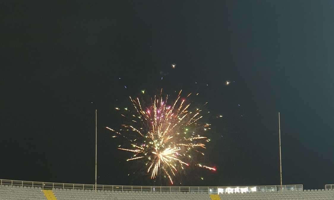 FOTO FV, Fuochi d'artificio al Franchi: che carica