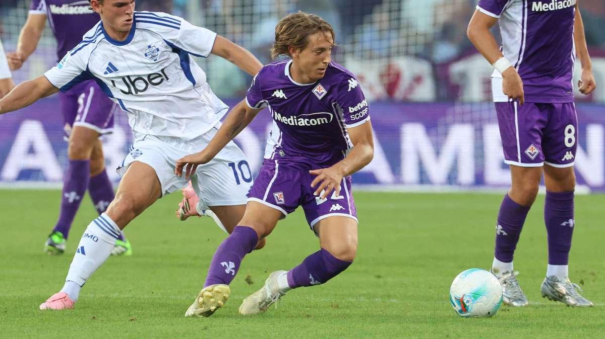 Fiorentina-Como 1-0, tripudio d'applausi per Fazzini. Out anche Mandragora dopo una botta
