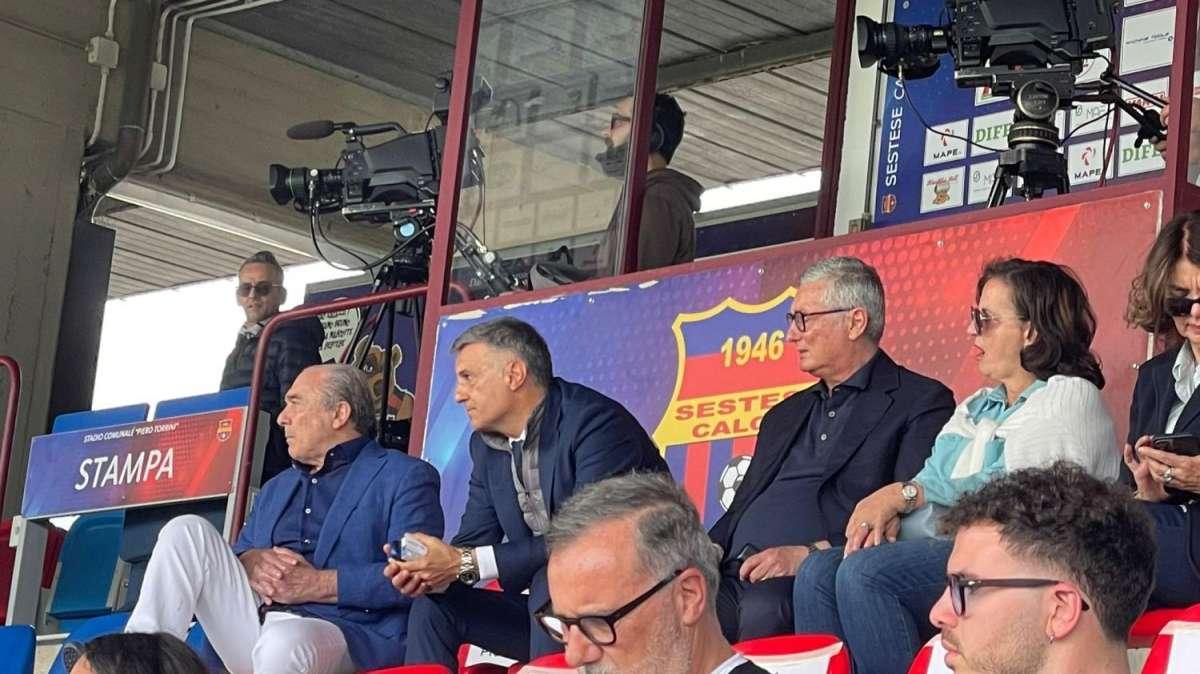 FOTO FV, Commisso segue la Primavera con Pradè