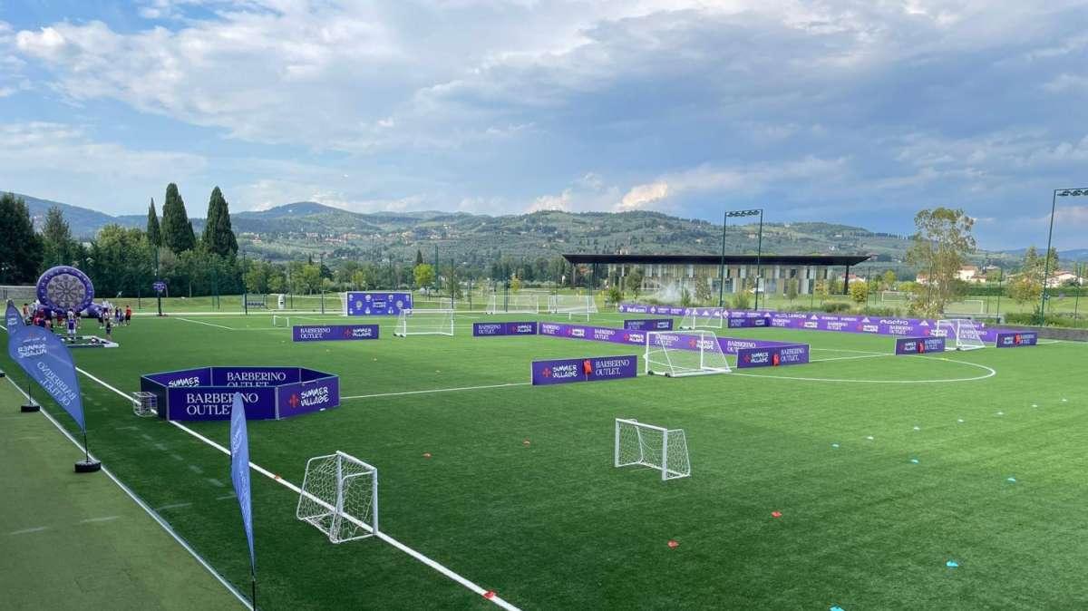 Il Viola Park apre le sue porte anche ai bambini: ecco l'area giochi per i piccoli tifosi