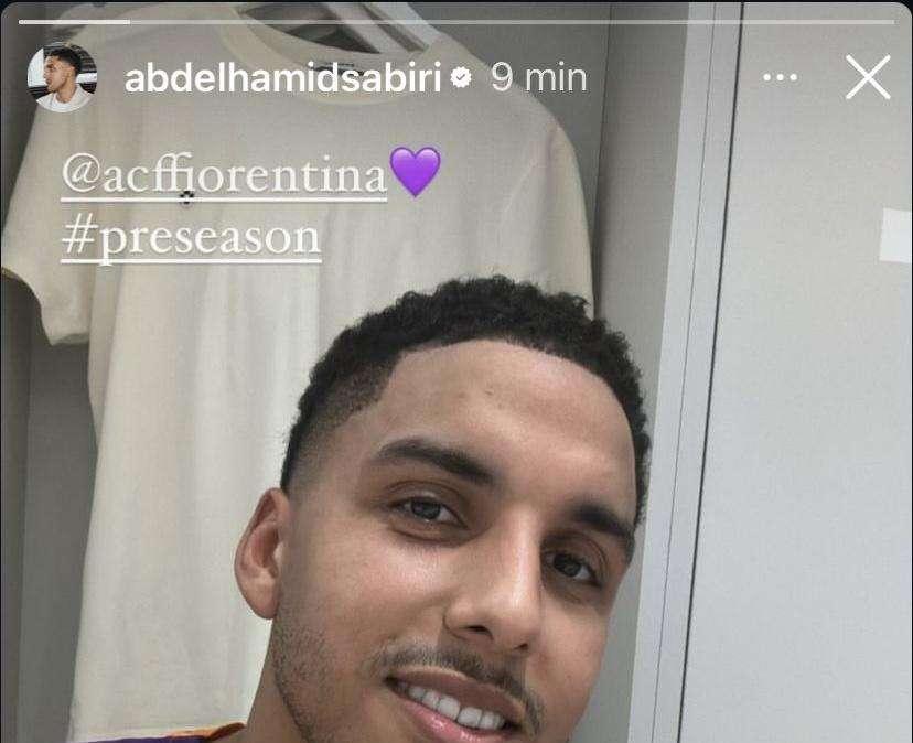 FOTO, Abdelhamid Sabiri è al Viola Park ad allenarsi