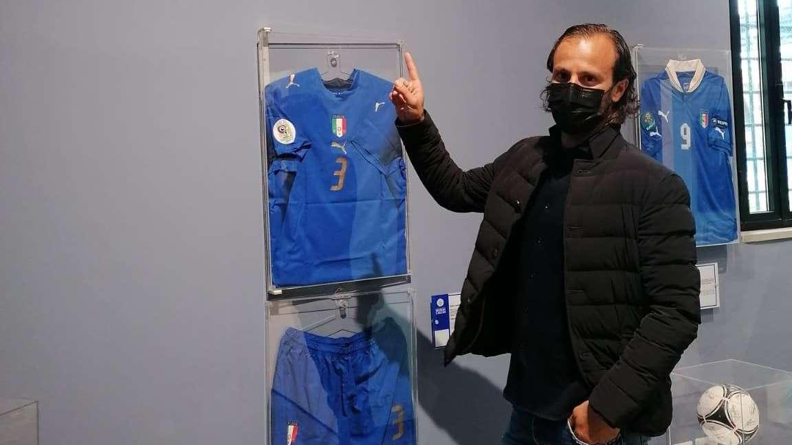 FOTO, Gilardino e Marchionni al Museo del calcio