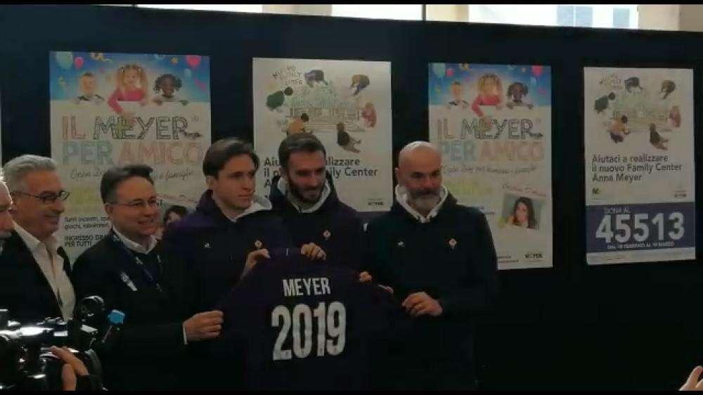LIVE FV, DELEGAZIONE VIOLA AL MEYER. CHIESA: "IO ALLA JUVE..."