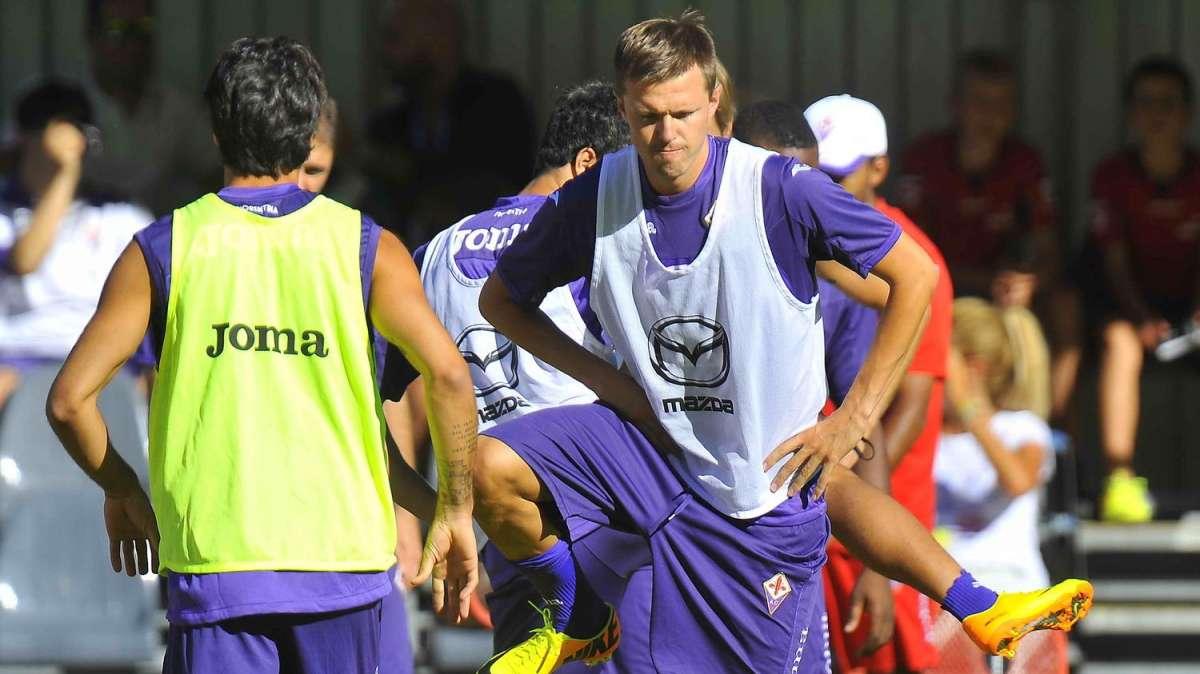 FIRENZE, Ilicic e Mati al rinnovato Centro Sportivo