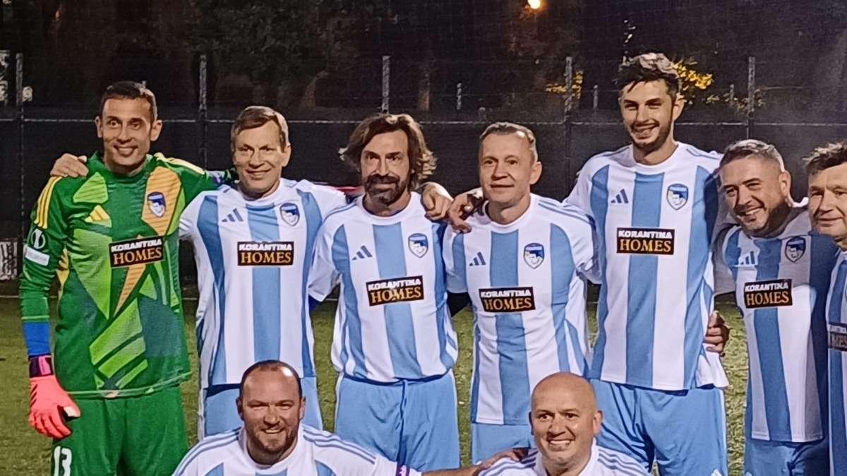FOTO FV, Partita tra ex glorie organizzata dal presidente del Pafos