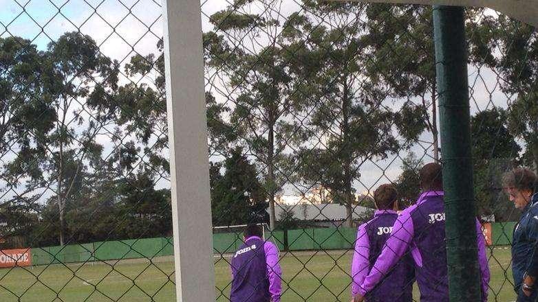 FOTO FV, L'ALLENAMENTO DEI VIOLA ALLA VIGILIA DEL PALMEIRAS