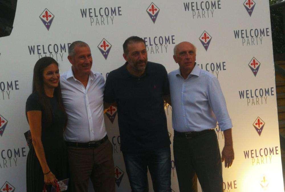 FOTO FV, La parata di ospiti al Welcome Party
