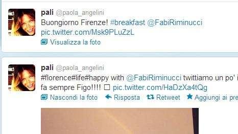 AMBROSINI, Intanto la moglie twitta da Firenze