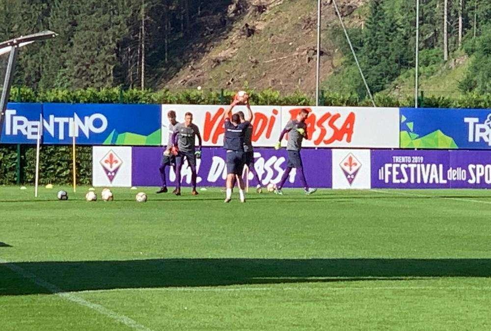 FOTO FV, Terracciano al lavoro con i portieri