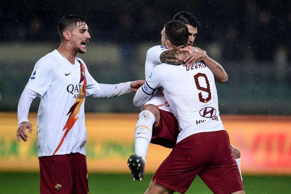 POSTICIPO, La Roma sbanca Verona: 3-1 all'Hellas