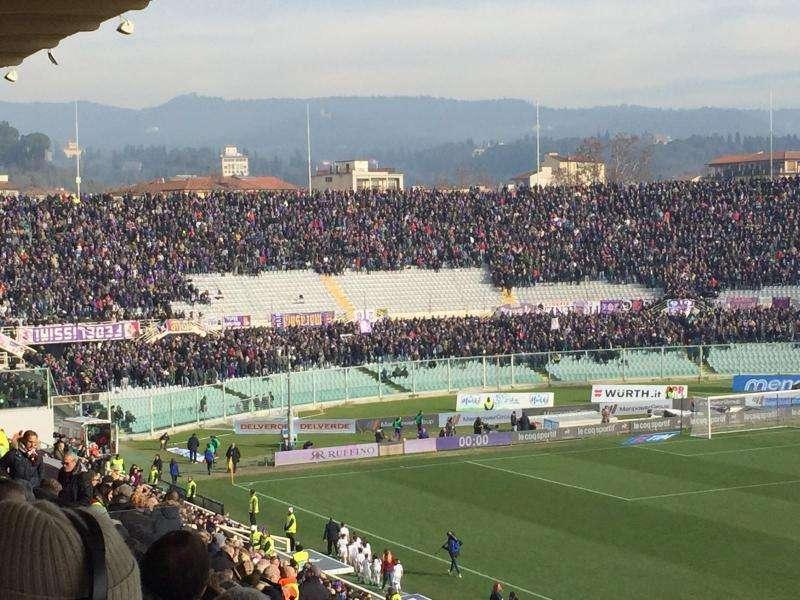 FOTO FV, La protesta della Fiesole dopo i Daspo