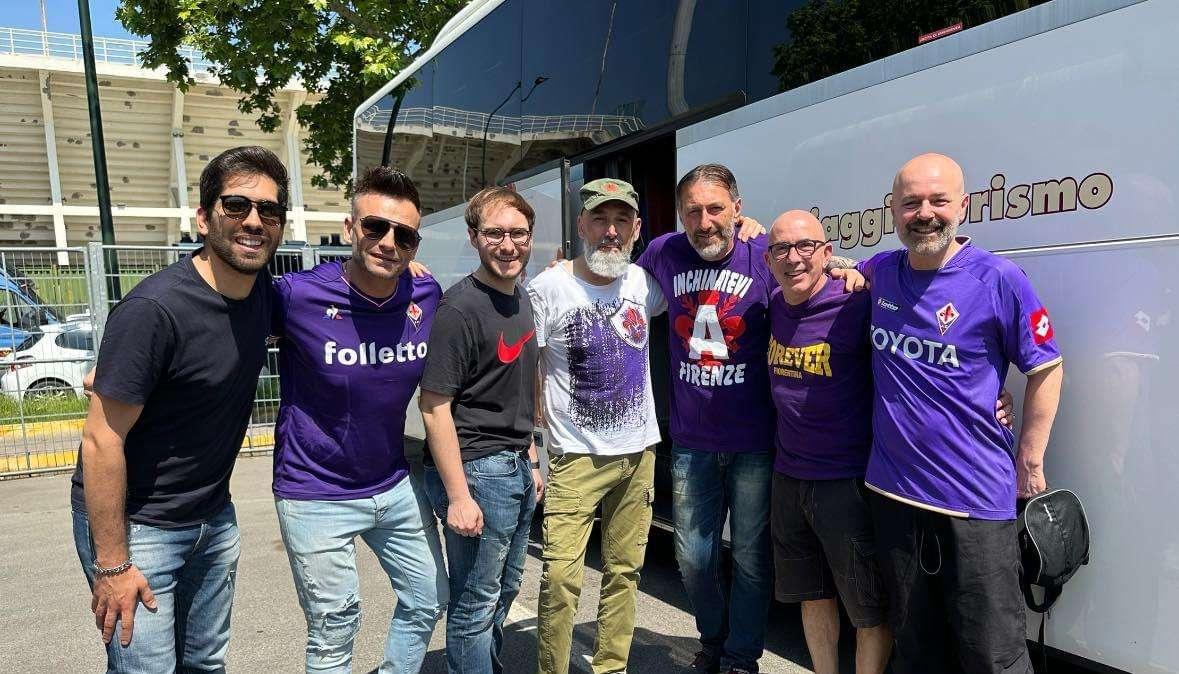 FOTO, Anche Riganò è partito per l'Olimpico