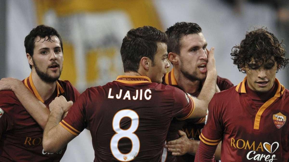 ROMA-LIVORNO, Finisce 3-0, a segno anche Ljajic
