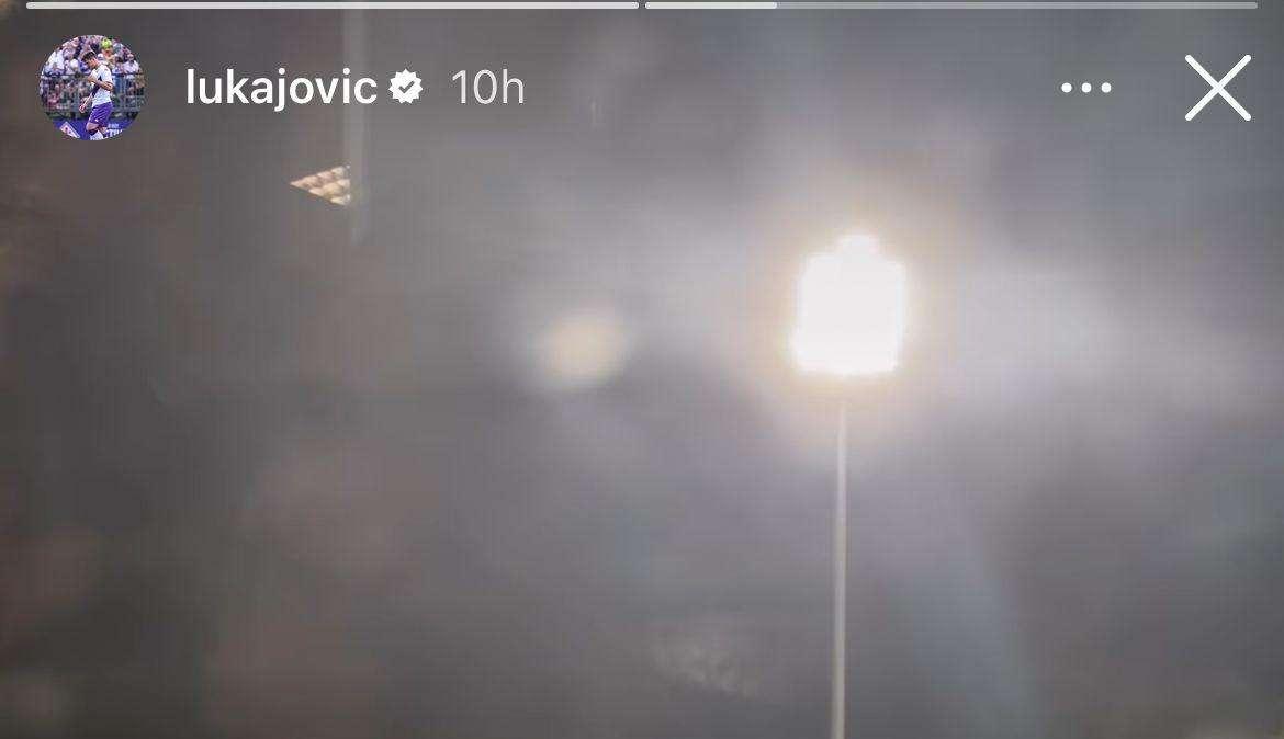 FOTO, Ieri Jovic era a vedere il Cukaricki