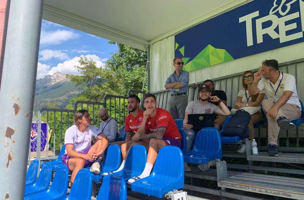 FOTO FV, Anche Quarta in tribuna con Nico