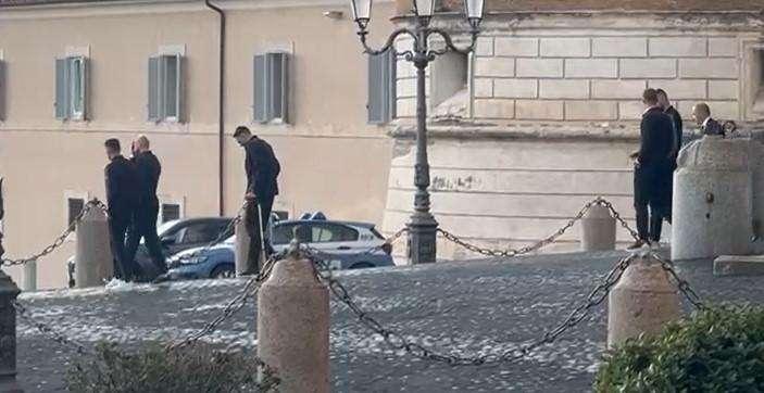 VIDEO FV, Finita la visita da Mattarella. C'era Mancini