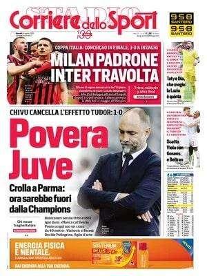 Rassegna stampa, Ecco le prime pagine dei quotidiani sportivi