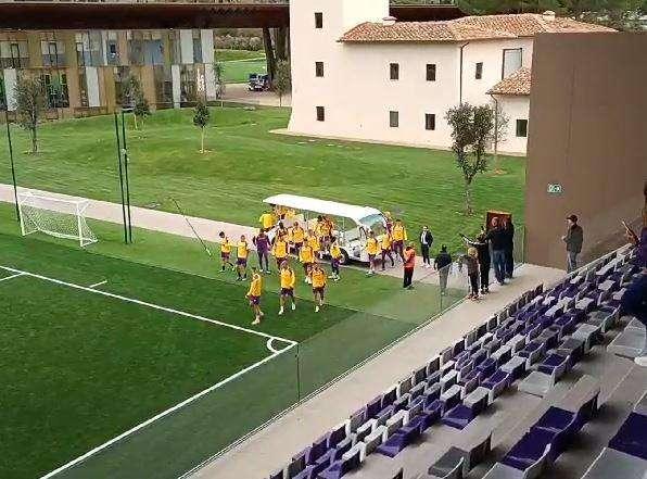VIOLA PARK, I presenti alla seduta. Kayode a parte
