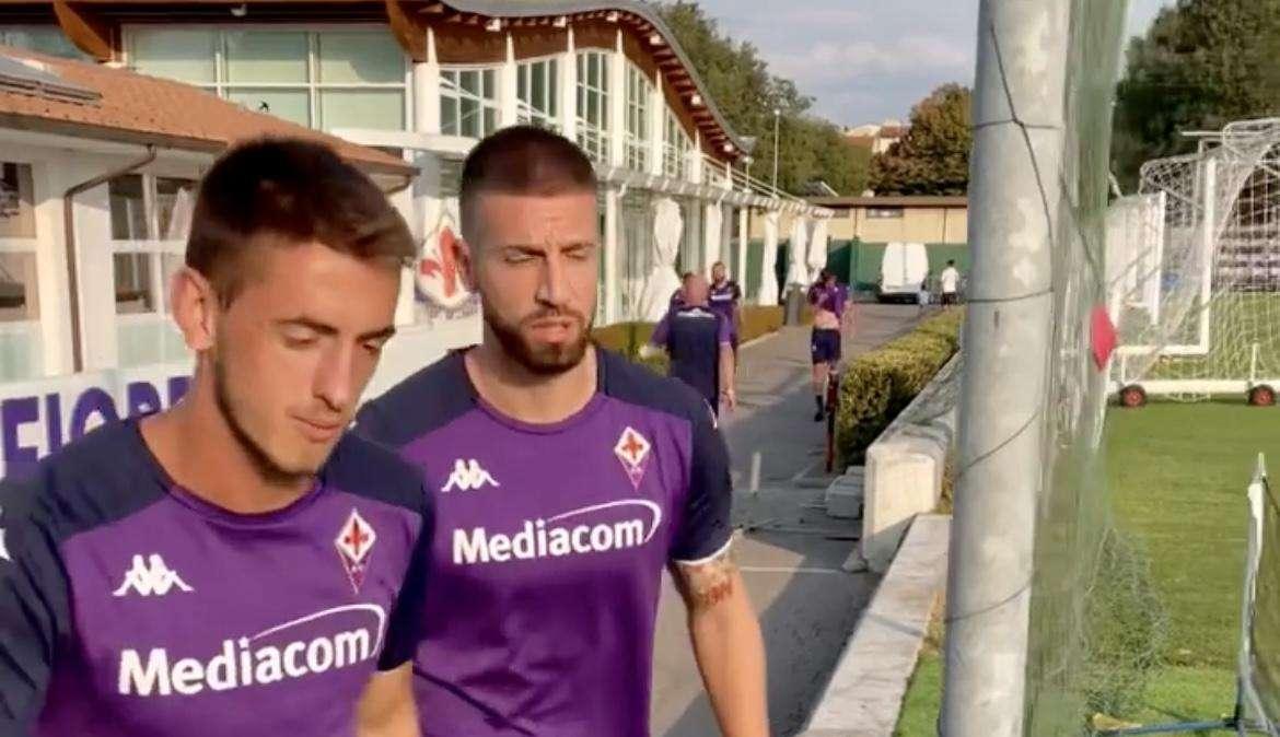 FOTO, Viola già in campo: c'è subito Nastasic