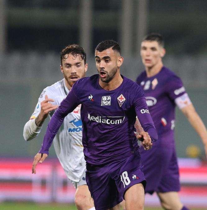 LEC-FIO 0-2, Super gol di Ghezzal su punizione