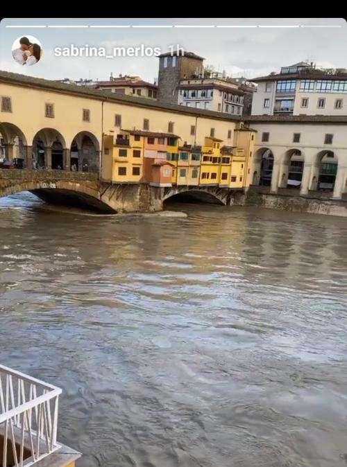 MALTEMPO, L'Arno fa paura e prosegue allerta