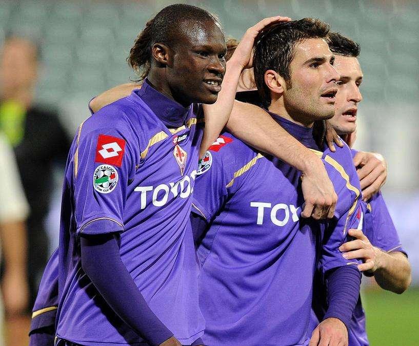 BABACAR, Gli auguri a Mutu: "Onore giocare con te"