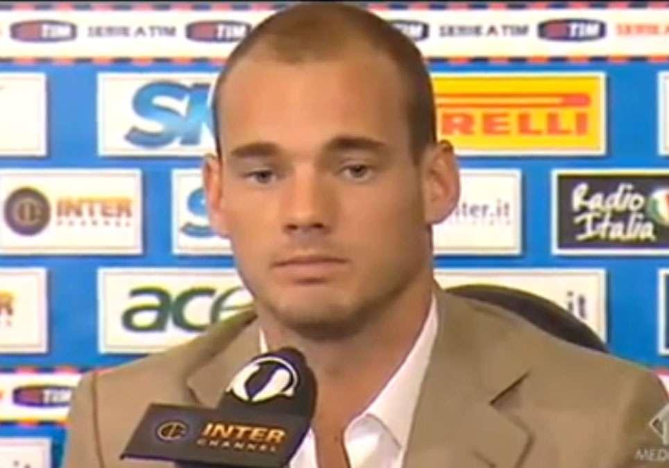 NAZIONALE, Sneijder out con gli azzurri