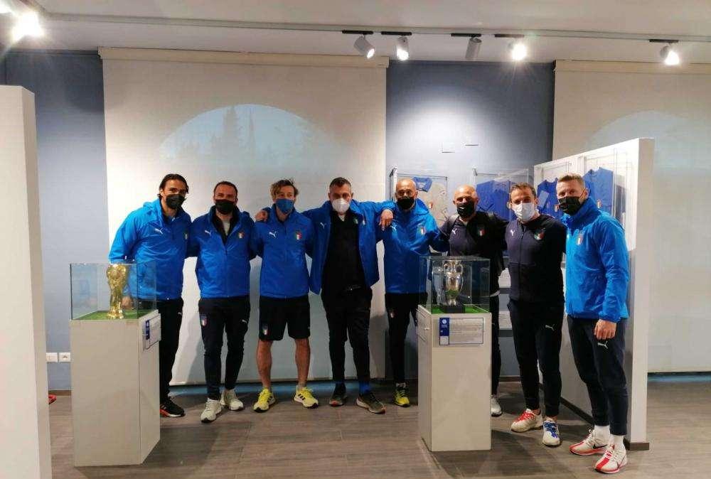 COVERCIANO, Alcuni ex viola visitano il Museo