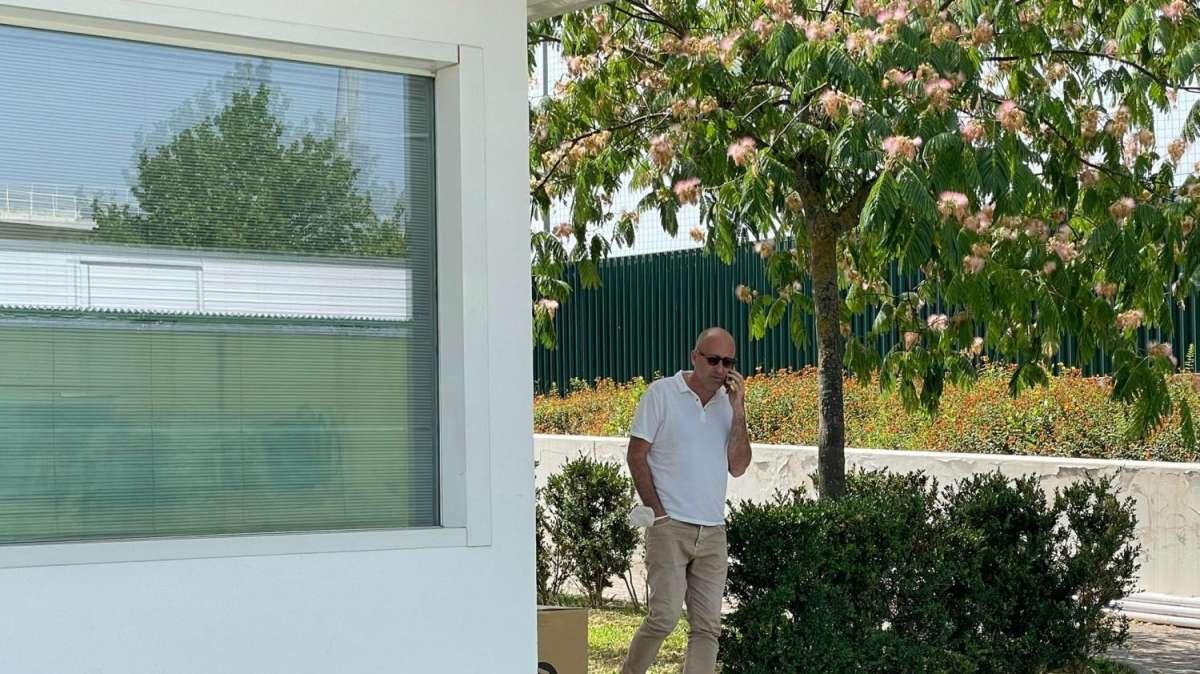 FOTO FV, Ag. Saponara e Dalle Mura al Centro Sportivo