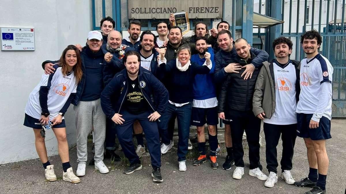 Foto, Ussi Toscana vince 5-4 a Sollicciano: oltre il calcio